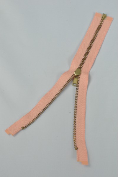 ZIP084 4號拉鏈  金屬開尾拉鏈 金銅單頭拉鏈  不設單獨拉鍊訂購  細節-2